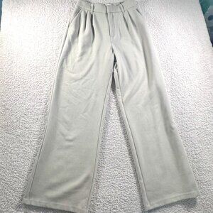 Abercrombie & Fitch Cream Wide Leg Pants